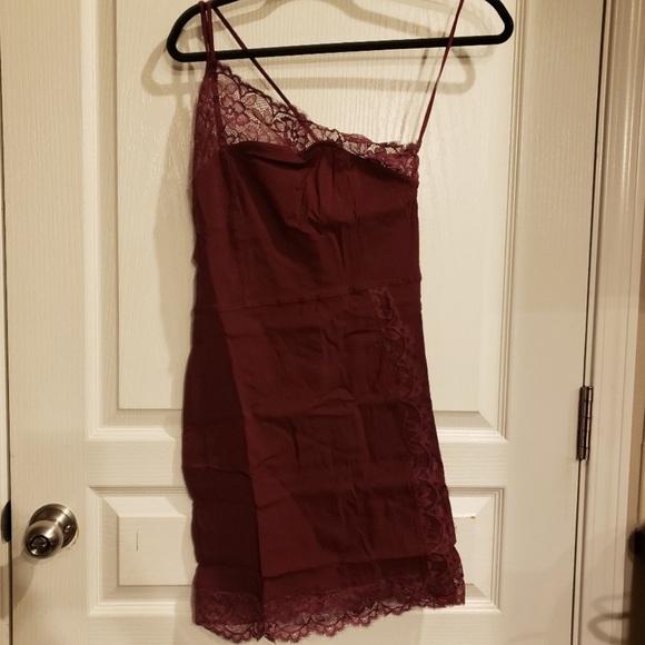 Free People Premonitions Plum Lace Dress - Picture 2 of 5